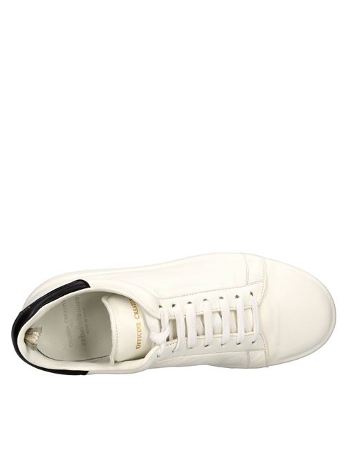 Sneakers in pelle OFFICINE CREATIVE | ACEPLUS/103 GUANTERIABIANCO-NERO